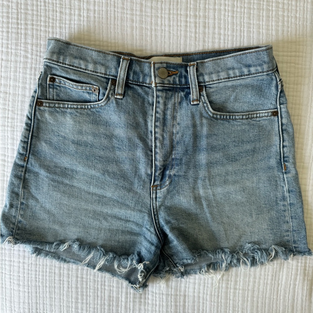 Aritzia Denim Forum The '50s Arlo Hi-Rise Denim Short- size 28